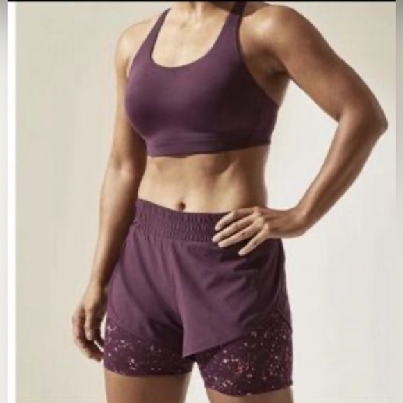 Athleta Pants - Athleta Purple Women's Athletic Shorts